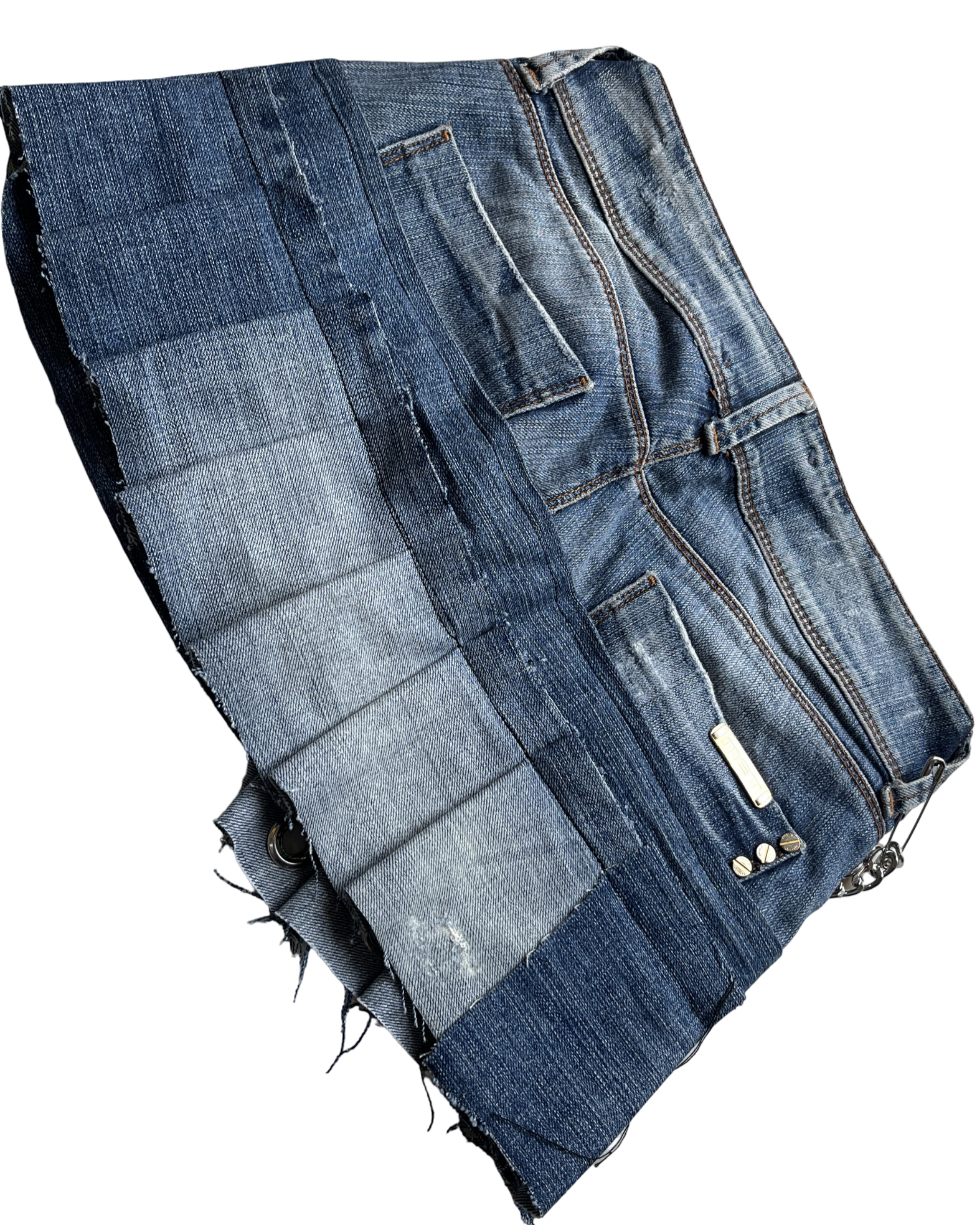 Riot Code Denim Mini