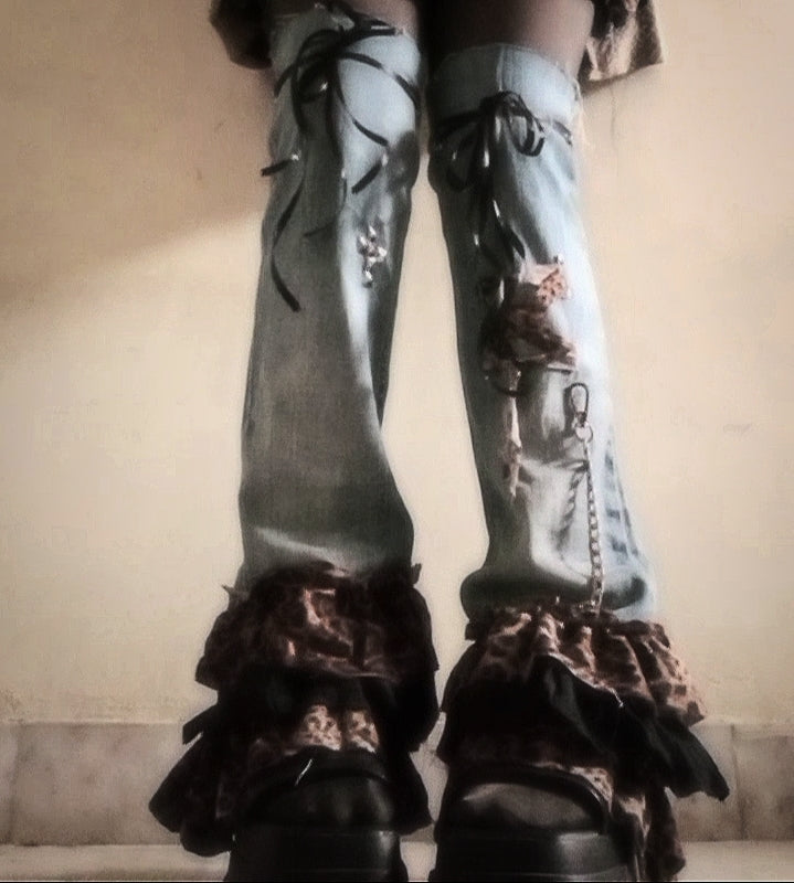 Leopardess Leg Warmers
