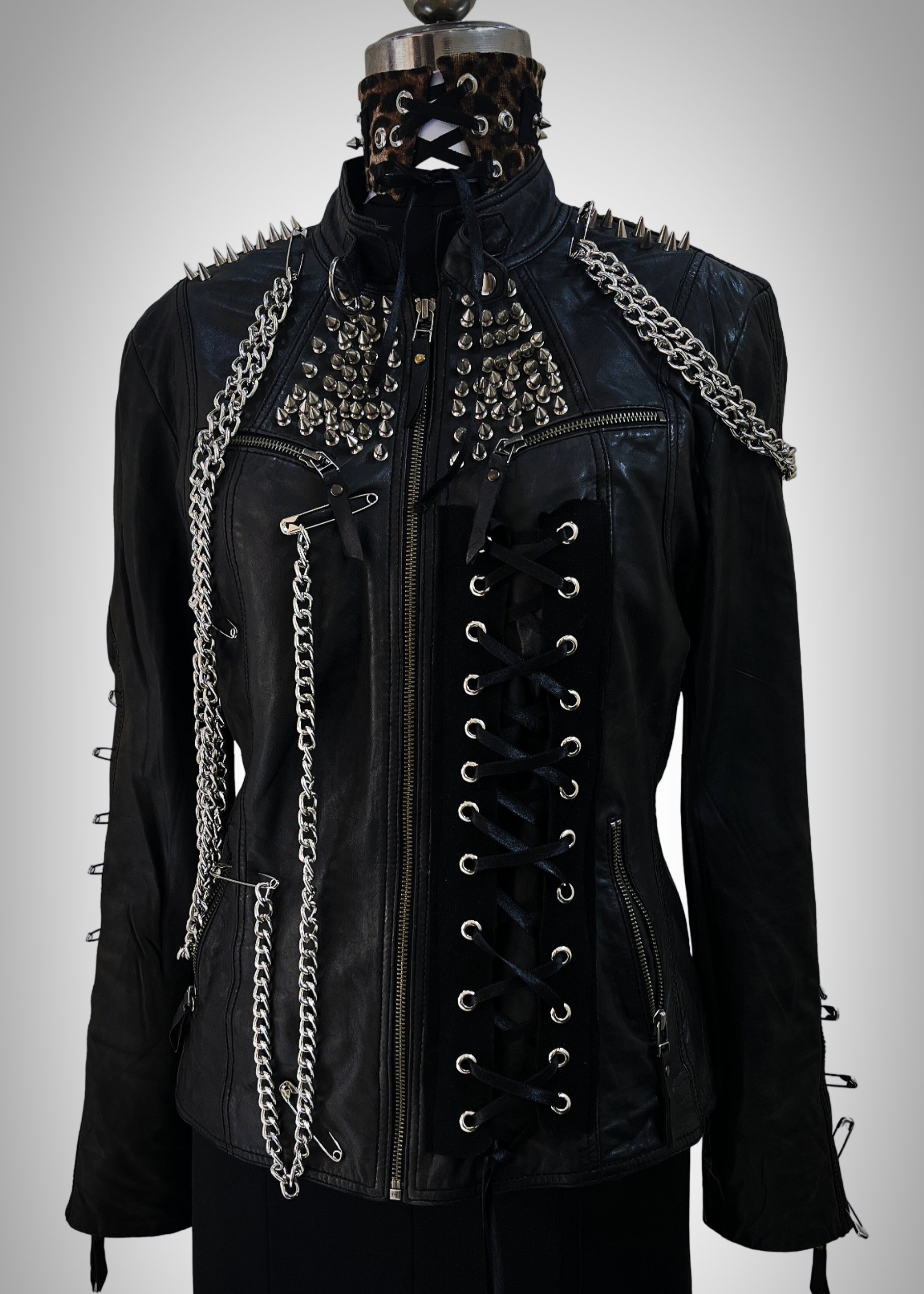 Grim Reaper Spiked Jacket