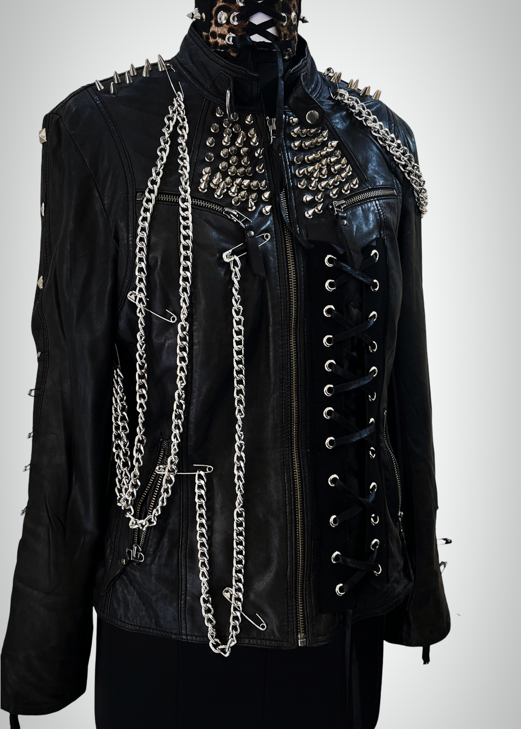 Grim Reaper Spiked Jacket