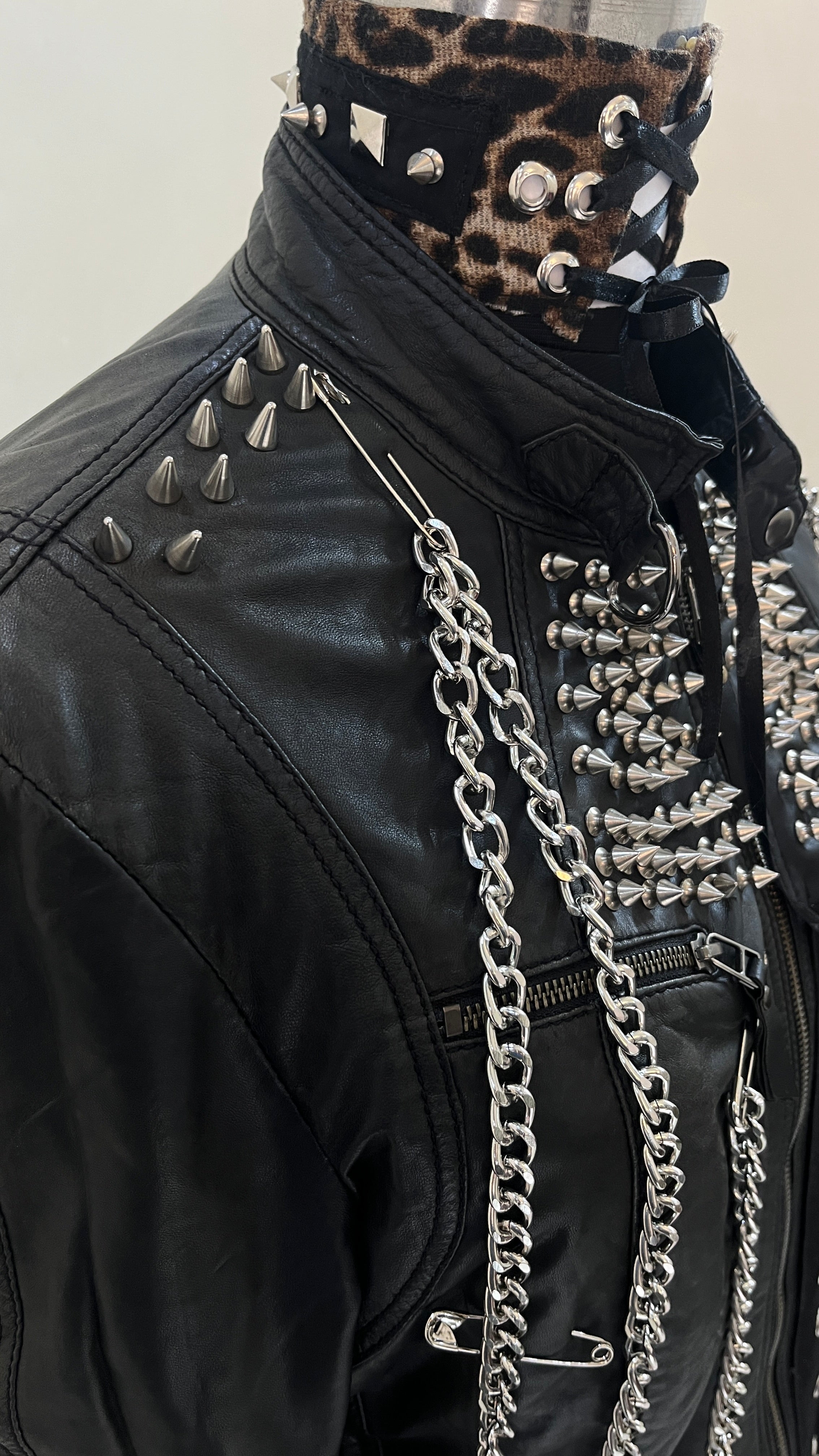 Grim Reaper Spiked Jacket