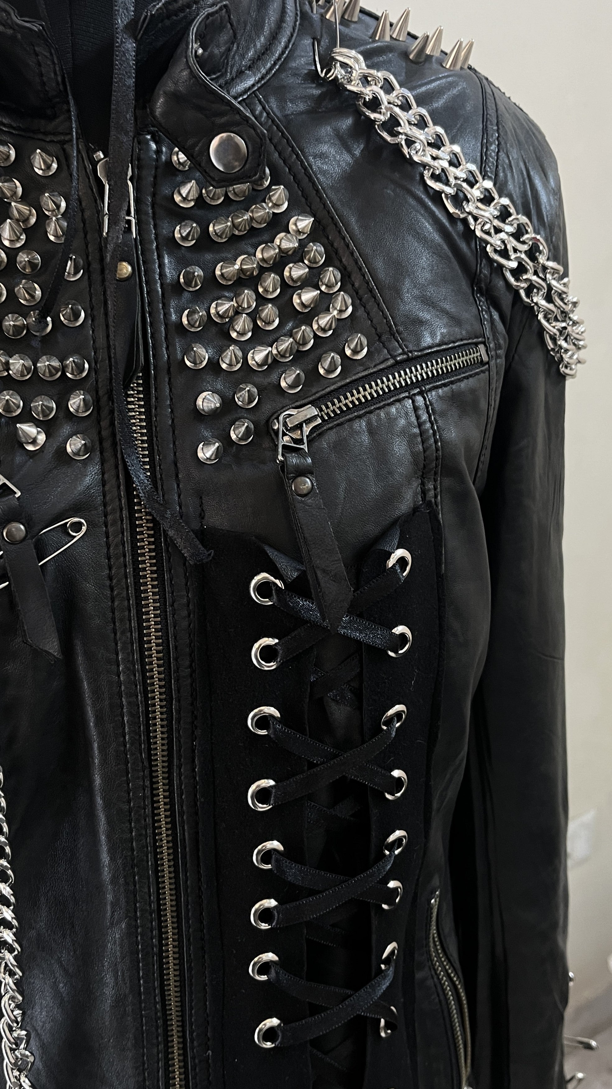Grim Reaper Spiked Jacket