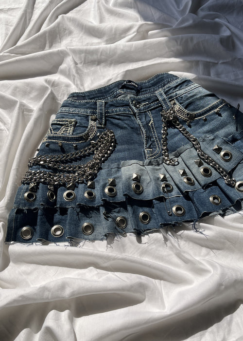 2000s Pleated Mini Skirt