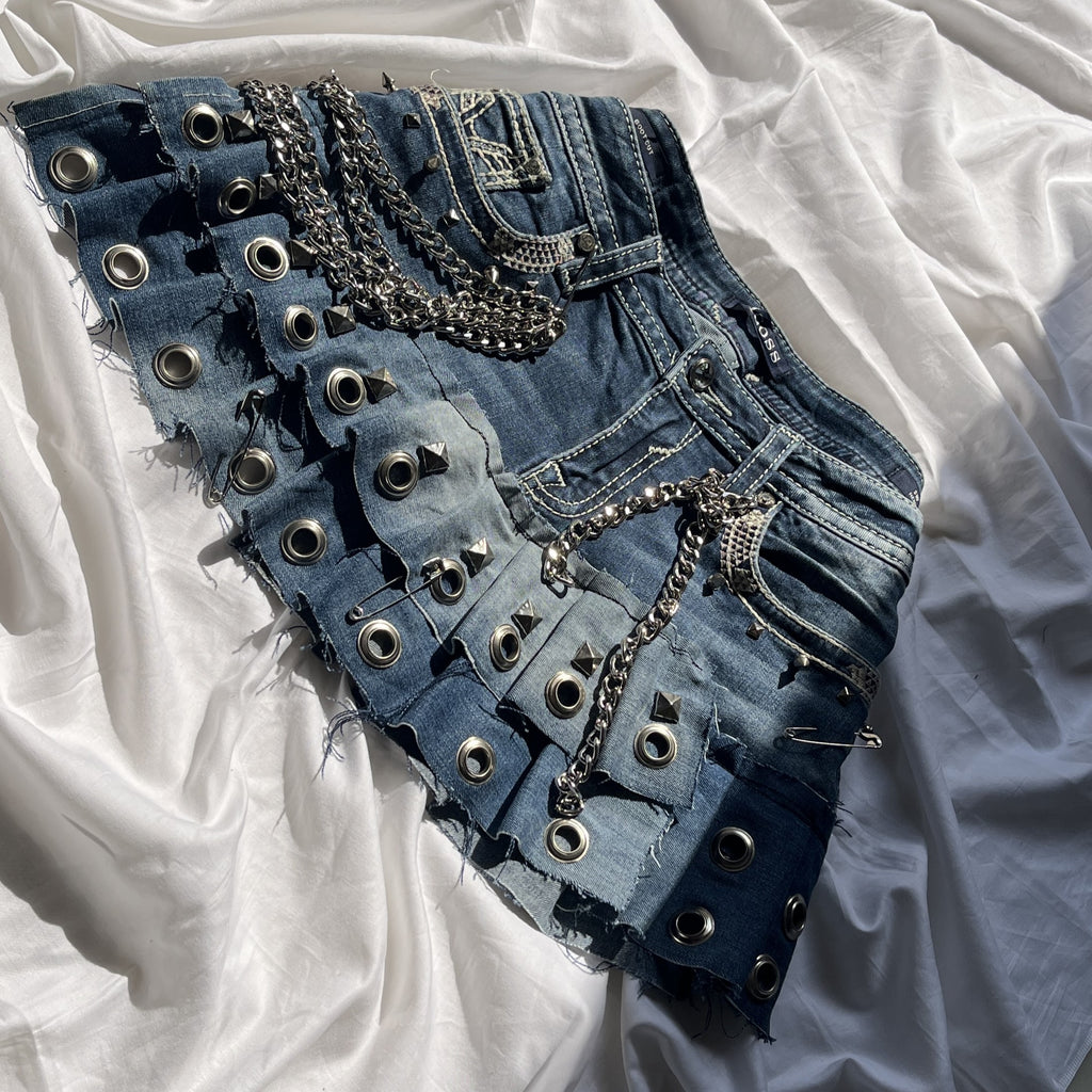 2000s Pleated Mini Skirt