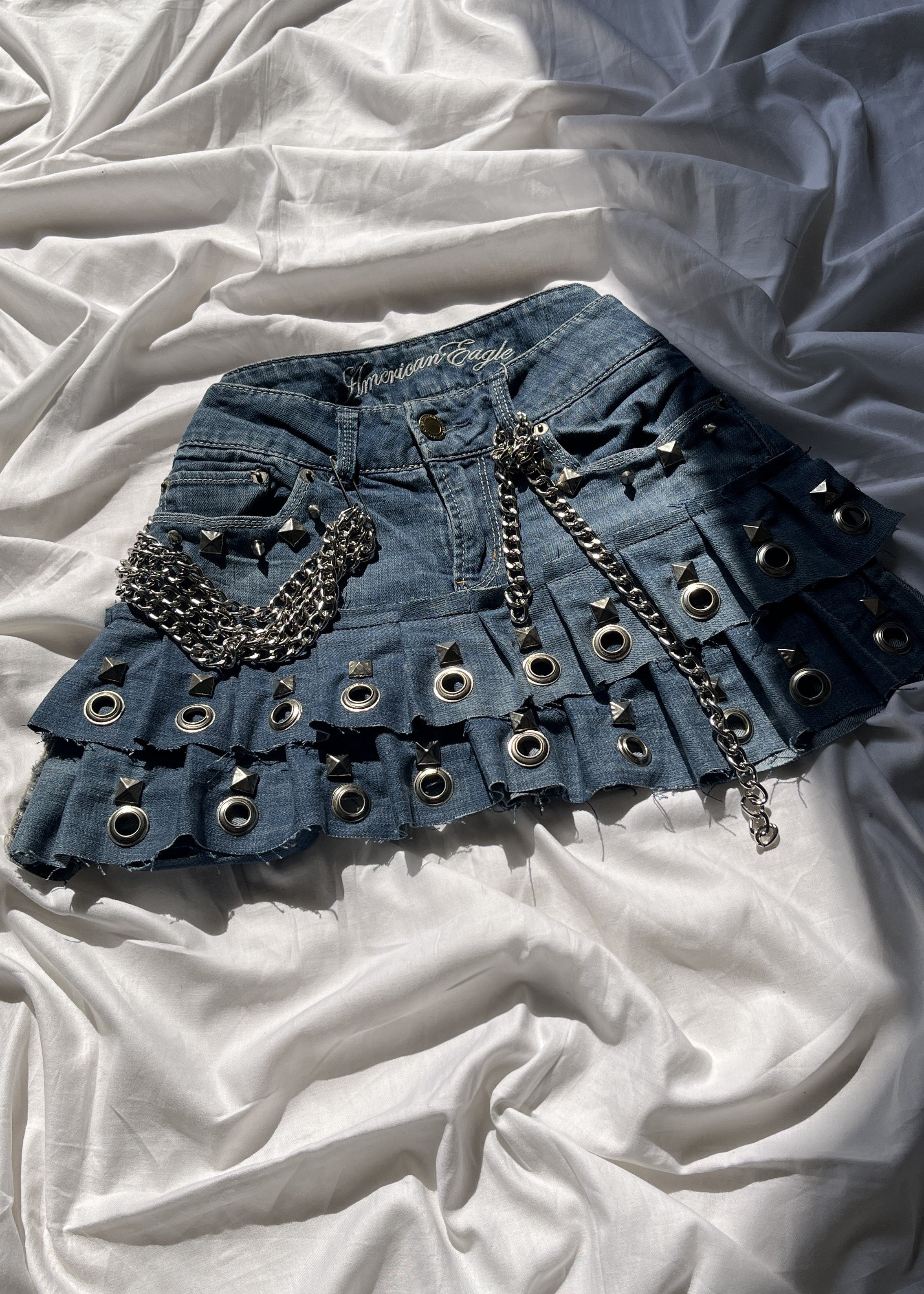 2000s Pleated Mini Skirt