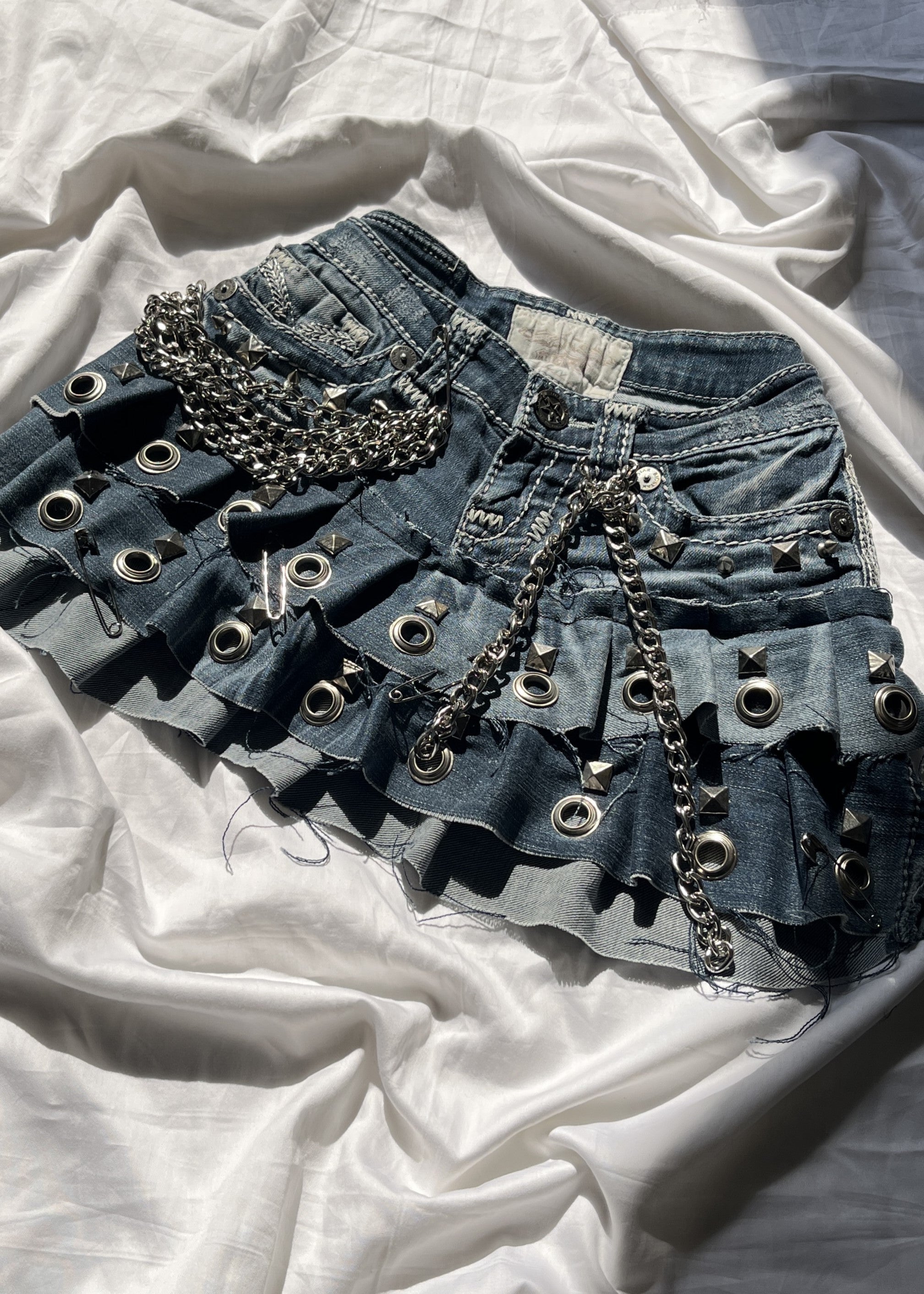 2000s Pleated Mini Skirt