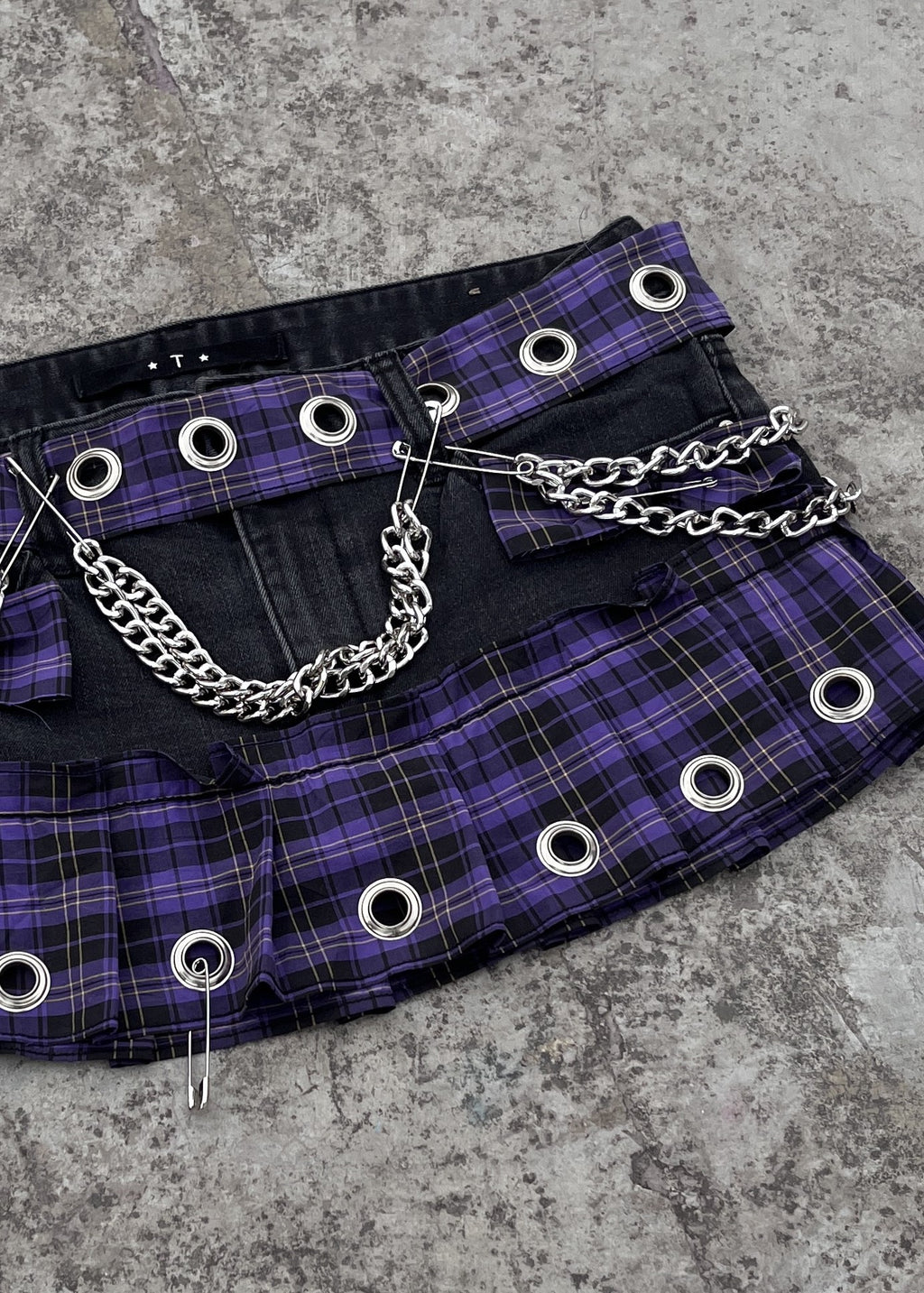 Choir Of Chaos Pleated Skirt