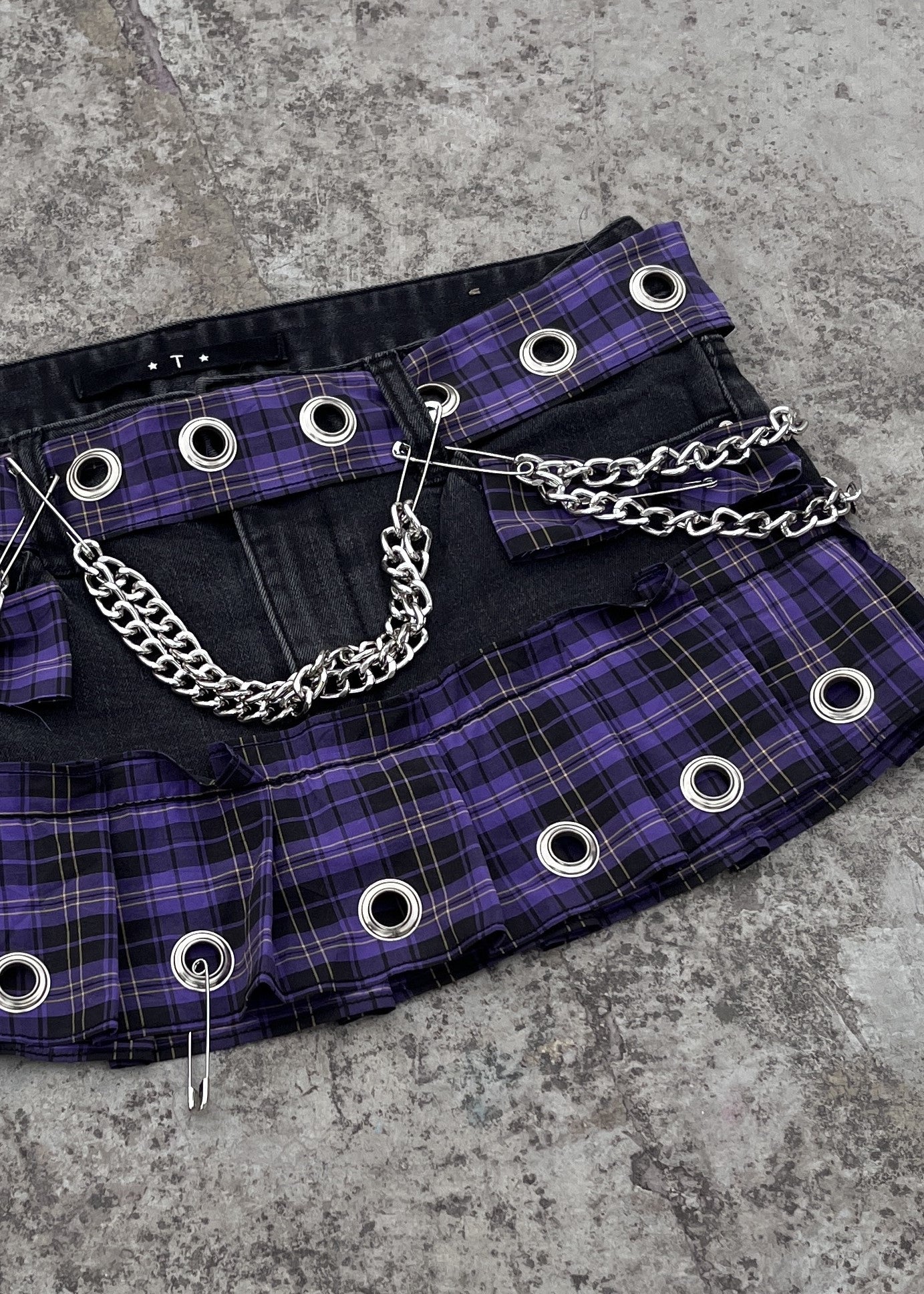 Choir Of Chaos Pleated Skirt