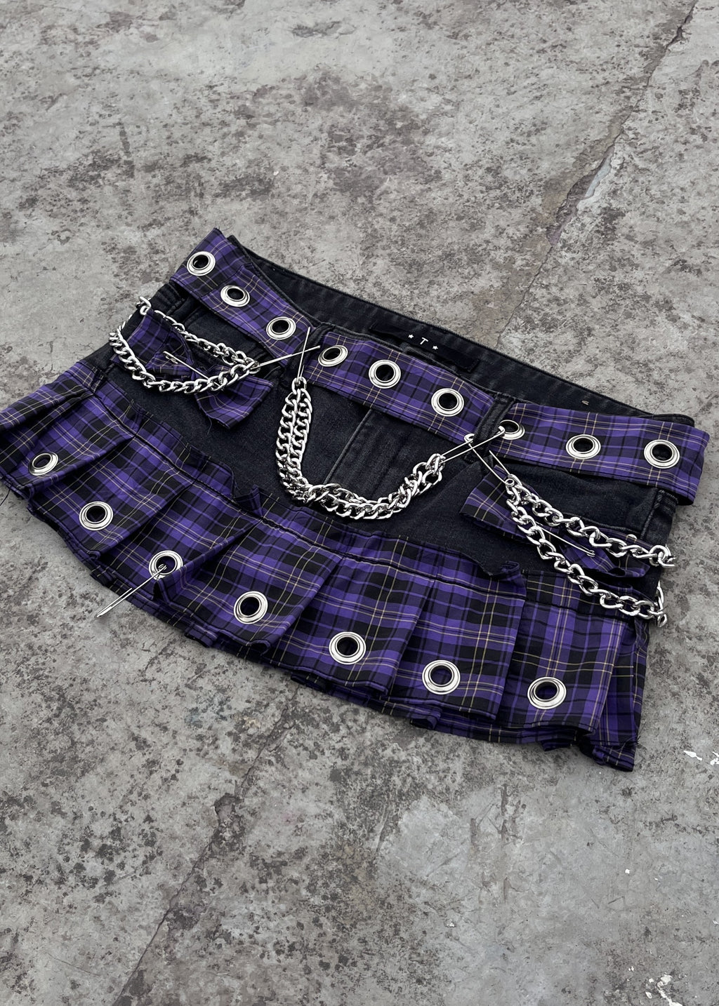 Choir Of Chaos Pleated Skirt