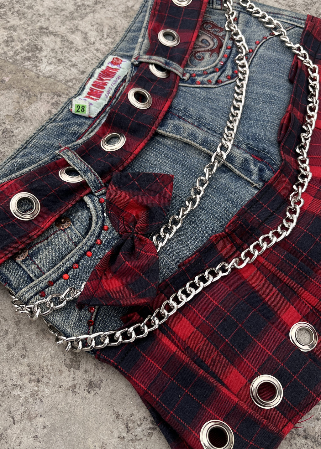 Blood Bath Pleated Skirt