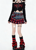 Blood Bath Pleated Skirt